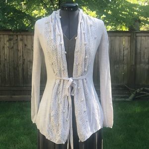 Knitted and Knotted cardigan from Anthropologie
